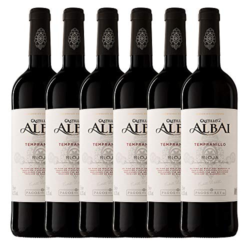 Castillo De Albai Tinto D.O.C. Rioja - Paquete de 6 x 750 ml - Total: 4500 ml