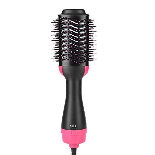 Cepillo para secador de cabello - Anión secador de cabello infrarrojo Cepillo de masaje Cepillo giratorio para el cabello alisado