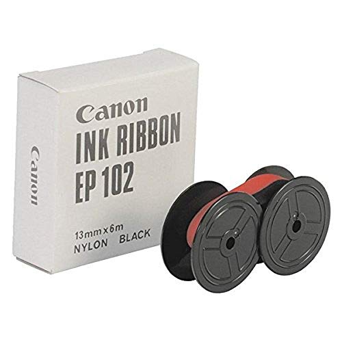 Cinta de tinta Canon EP-102 negra y roja para calculadora impresora