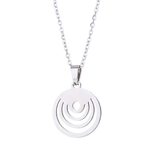 Collar de moda para mujer, Conjunto de pendiente colgante, Collar de clavícula colorido, Collar de pendiente exquisito,Plata-53 Collar de moda para mujer, Conjunto de pendiente colgante, Collar de clavícula colorido, Collar de pendiente exquisito,Plata-53