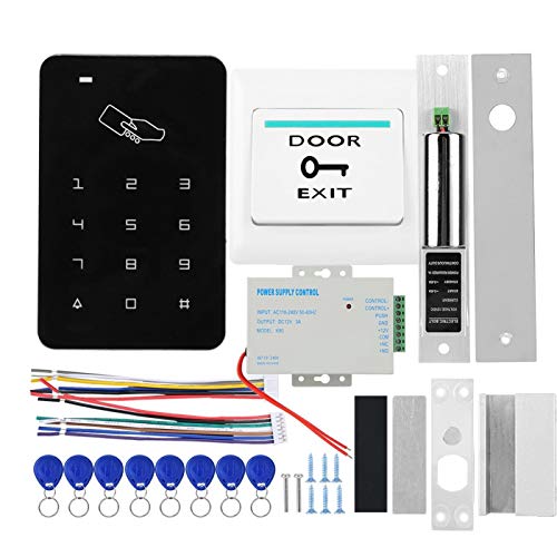 Control de Cerradura de Puerta Teclado táctil Teclado Luminoso Tarjeta RFID/Sistema de Control de Acceso con contraseña