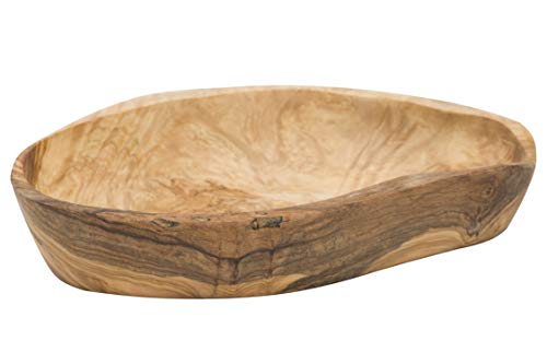 COSY & Trendy 5591687 - Ensaladera de madera de olivo (20-24 x 14 x 5 cm)