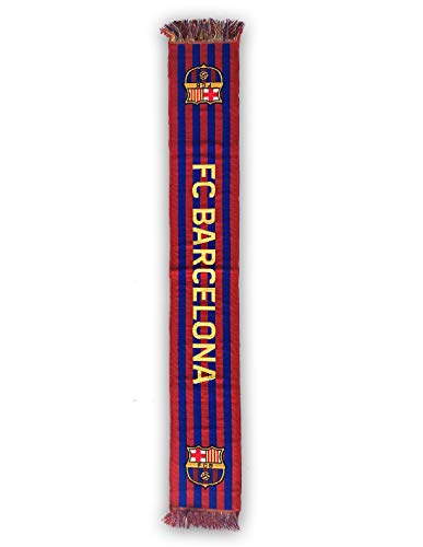 FC. Barcelona Bufanda Telar nº 28 Producto con Licencia – 100% Acrilico – Medidas 140x20 cm.