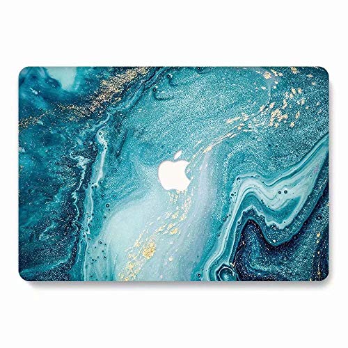 Funda de plástico mate, rígida, suave, con revestimiento de goma y estilo moderno para MacBook Air de 11,6”, modelo A1370/A1465, diseño de mármol azul LDL41 Funda de plástico mate, rígida, suave, con revestimiento de goma y estilo moderno para MacBook Air de 11,6”, modelo A1370/A1465, diseño de mármol azul LDL41