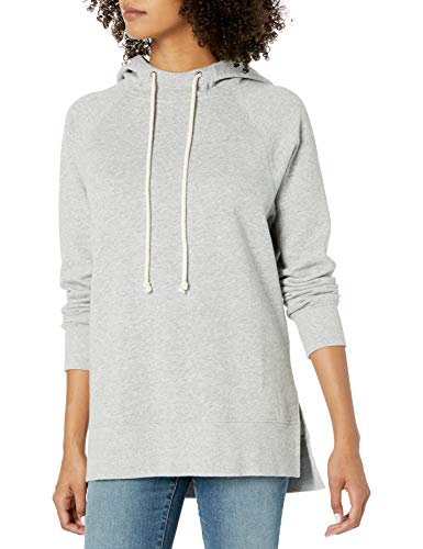Goodthreads Heritage Túnica con Capucha de Forro Polar Shirts, Gris Jaspeado, M Goodthreads Heritage Túnica con Capucha de Forro Polar Shirts, Gris Jaspeado, M