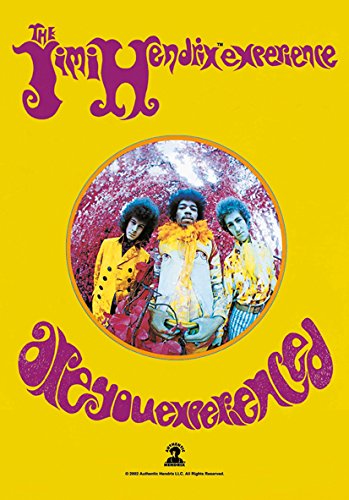 Heart Rock - Bandera Original ‘’Jimi Hendrix Are You Experienced’’ de Tela. Multicolor. Medidas: 110 x 75 x 0,1 cm Heart Rock - Bandera Original ‘’Jimi Hendrix Are You Experienced’’ de Tela. Multicolor. Medidas: 110 x 75 x 0,1 cm