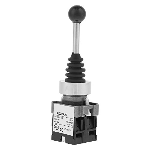 Interruptor de Palanca Universal, 1pc XD2PA22CR 2NO Regreso por Resorte de 2 Posiciones Joystick Momentáneo Interruptor de palanca universal, 0~380V AC (50Hz); 0~220V DC Interruptor de Palanca Universal, 1pc XD2PA22CR 2NO Regreso por Resorte de 2 Posiciones Joystick Momentáneo Interruptor de palanca universal, 0~380V AC (50Hz); 0~220V DC