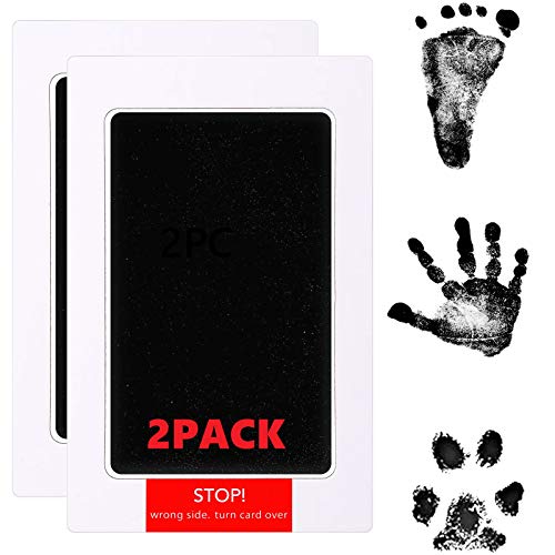 Kit de Huellas bebe Pie y Manos Juego de impresión Almohadillas de Tinta para bebé con 4Impresión Tarjetas Tinta Safe no entra en contacto para recién nacidos para Regalo de Bebé de Recuerdo Familiar Kit de Huellas bebe Pie y Manos Juego de impresión Almohadillas de Tinta para bebé con 4Impresión Tarjetas Tinta Safe no entra en contacto para recién nacidos para Regalo de Bebé de Recuerdo Familiar