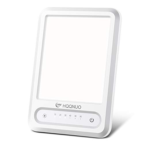 Lámpara de Luz Diurna Natural 10000 Lux, Lámpara Fototerapia Sin UV con 3 Colores, Brillo Regulable, 60 Minutos Temporizador, Control Táctil para SAD / Depresión / Trastorno del Sueñ Lámpara de Luz Diurna Natural 10000 Lux, Lámpara Fototerapia Sin UV con 3 Colores, Brillo Regulable, 60 Minutos Temporizador, Control Táctil para SAD / Depresión / Trastorno del Sueñ