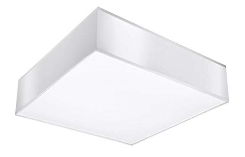 Lámpara de techo Horus 45 color blanco, 55 x 55 x 11 cm, casquillo E27, intensidad regulable