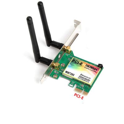 LeHang Tarjeta de Red inalámbrica WiFi PCI-E de 1200 Mbps Tarjeta de Red inalámbrica WiFi PCi Express para Intel 7265ac + Bluetooth 4.0 (Modelo: WIE7265)