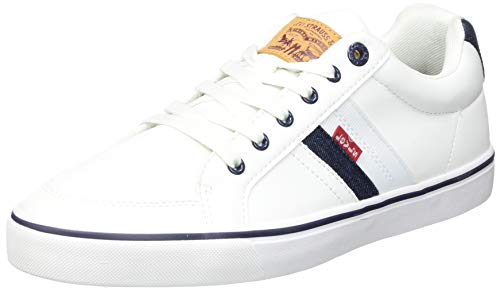 Levis Footwear and Accesorios TURNER, zapatos de hombre, blanco, 45