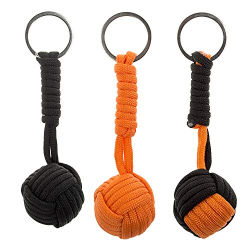 Lote de 3 llaves trenzadas con forma de bola | Puerta muy práctica | ideal para viajes de acampada | marca 100 % francesa Lote de 3 llaves trenzadas con forma de bola | Puerta muy práctica | ideal para viajes de acampada | marca 100 % francesa