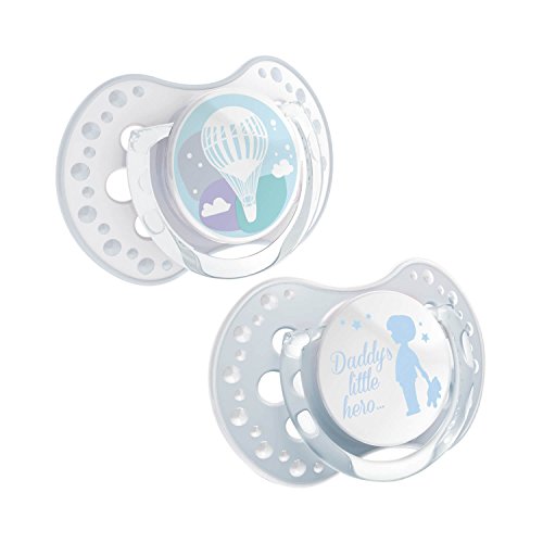 LOVI 2x Chupete Silicona para Bebés de 6-18 meses | Cubierta Higiénica | Efecto Calmante | Protege el Reflejo Natural de Succión de Bebé | Brilla en la Oscuridad | Pride & Joy Colección | Gris LOVI 2x Chupete Silicona para Bebés de 6-18 meses | Cubierta Higiénica | Efecto Calmante | Protege el Reflejo Natural de Succión de Bebé | Brilla en la Oscuridad | Pride & Joy Colección | Gris