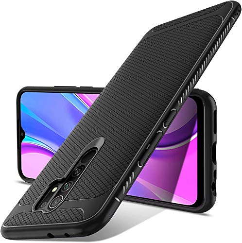 Luibor Funda para XiaoMi RedMi 9,Absorción de Golpes Anti-Rasguños Suave Esmerilado Funda Protectora para Negro Mate para XiaoMi RedMi 9 Luibor Funda para XiaoMi RedMi 9,Absorción de Golpes Anti-Rasguños Suave Esmerilado Funda Protectora para Negro Mate para XiaoMi RedMi 9