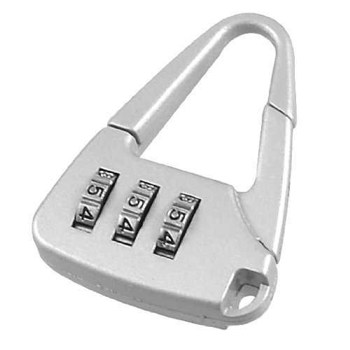Maleta Joyero plateado gris Metal forma de administrador y usuarios Lock bolso de mano