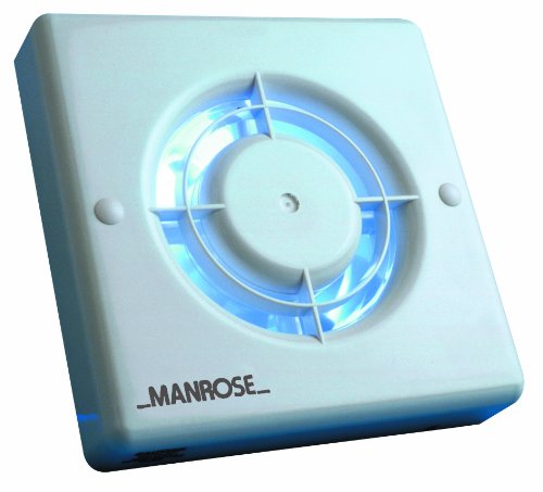 Manrose - Extractor de aire para baño con temporizador (10,1 cm)