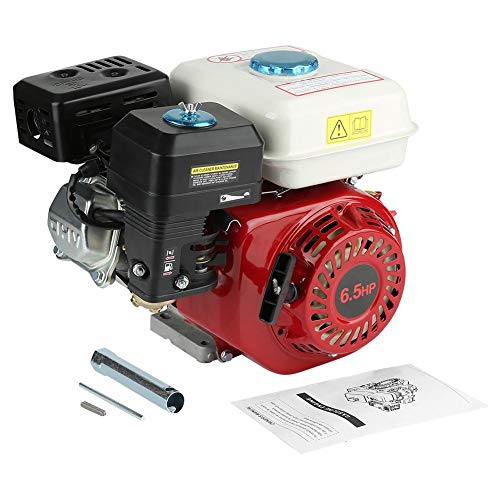 Motor de gasolina de 4 tiempos, motor de gasolina de 6.5HP 4.8Kw, motor de gasolina de repuesto de cilindro único 168F OHV para lavadora a presión de rotavator, para equipos industriales y agrícolas Motor de gasolina de 4 tiempos, motor de gasolina de 6.5HP 4.8Kw, motor de gasolina de repuesto de cilindro único 168F OHV para lavadora a presión de rotavator, para equipos industriales y agrícolas