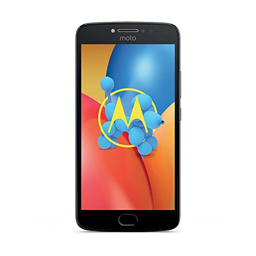 Motorola Moto E4 Plus - Smartphone Libre de 5.5" HD, 5.000 mAh de batería, cámara de 13 MP, 3 GB de RAM + 16 GB de Almacenamiento, procesador Snapdragon 425 de 1.3 GHz, Color Gris