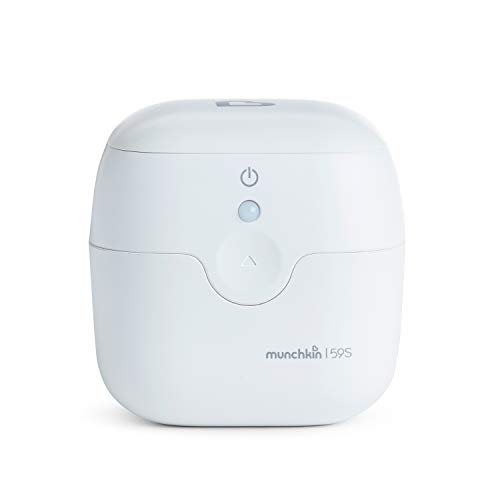 Munchkin - Mini-Esterilizador Portátil de UV Desinfectante, mata más del 99% de bacterias y virus en 59 segundos Munchkin - Mini-Esterilizador Portátil de UV Desinfectante, mata más del 99% de bacterias y virus en 59 segundos