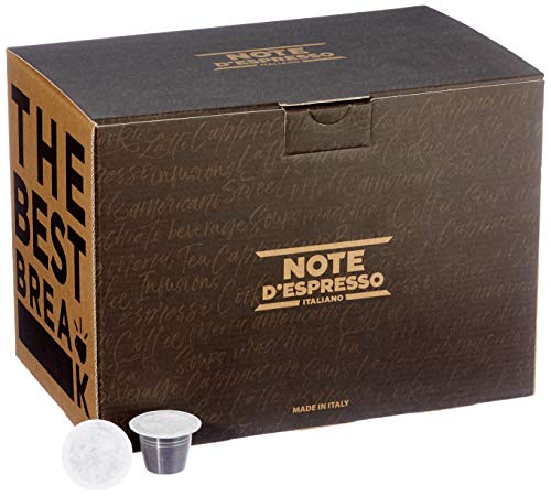 Note D'Espresso - Cápsulas de té negro, 2 g (caja de 100 unidades) Exclusivamente Compatible con cafeteras Nespresso*