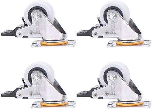 para Silla Oficina 2 Pulgadas Heavy Duty Ruedas 4 Unidades Ruedas industriales con Placa de Metal for carros de Plataformas Planas Andamio Sola Rueda de Carga: 50 kg Nombre de Color: C para Silla Oficina 2 Pulgadas Heavy Duty Ruedas 4 Unidades Ruedas industriales con Placa de Metal for carros de Plataformas Planas Andamio Sola Rueda de Carga: 50 kg Nombre de Color: C
