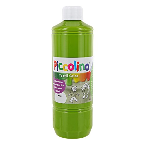 PICCOLINO - Pintura textil (500 ml), color verde