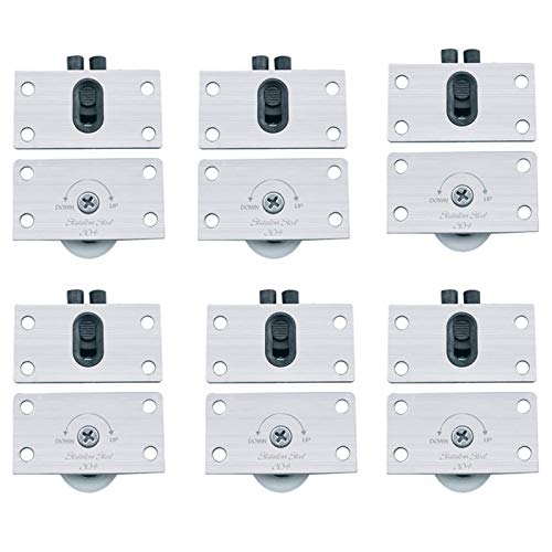 Puerta Corredera Ruedas,6 Pares Rueda de Puerta Corredera de Armario Armario Puerta Corredera Ruedas Rodillos Puerta Deslizante Corredera del Rodillo Rueda de Puerta Corredera de Armario Antióxido Puerta Corredera Ruedas,6 Pares Rueda de Puerta Corredera de Armario Armario Puerta Corredera Ruedas Rodillos Puerta Deslizante Corredera del Rodillo Rueda de Puerta Corredera de Armario Antióxido