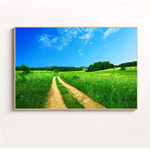 qianyuhe Cuadros de Arte de Pared Paisaje de Lago de montaña Decoración de Sala de Estar Cartel de Belleza de Maison Árbol Lago Cuadros de Agua 60x90cm (24x36 Pulgadas qianyuhe Cuadros de Arte de Pared Paisaje de Lago de montaña Decoración de Sala de Estar Cartel de Belleza de Maison Árbol Lago Cuadros de Agua 60x90cm (24x36 Pulgadas