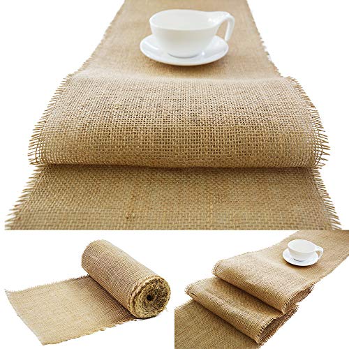 Roban Fashion Camino de mesa de yute natural, marrón, ancho 50 cm, rollo 5 m, 10 m, 15 m, 25 m, 30 m, 40 m, 50 m, 60 m, 70 m, 80 m, 90 m, 100 m (50 cm x 5 m) Roban Fashion Camino de mesa de yute natural, marrón, ancho 50 cm, rollo 5 m, 10 m, 15 m, 25 m, 30 m, 40 m, 50 m, 60 m, 70 m, 80 m, 90 m, 100 m (50 cm x 5 m)