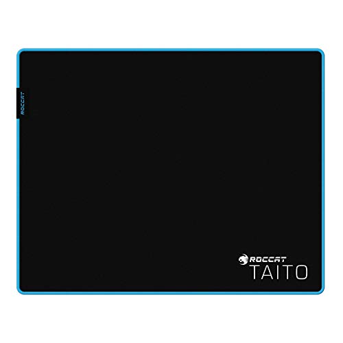Rocat Taito Control - Alfombrilla de ratón para Videojuegos (275 x 220 mm y 3,5 mm), Color Negro