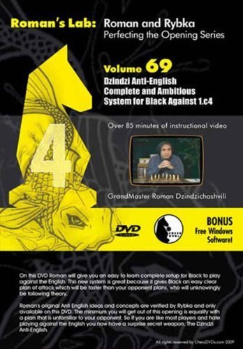 Roman's Chess Labs: Vol. 69, Mastering Chess Series - Anti-English: Complete and Ambitious System for Black against 1.c4 DVD