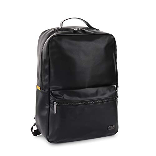RONCATO Revive mochila negro, medida: 42 x 32 x 11 cm, compartimentos interiores para la organización interna de todas tus cosas, Garantía de 3 años
