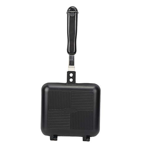 Sartén cuadrada de 16 x 14 cm Máquina para hacer sándwiches de doble cara Sartén antiadherente para cocinar Panqueques Sartén multifunción para hornear para tostadora Tortilla de desayuno Sartén cuadrada de 16 x 14 cm Máquina para hacer sándwiches de doble cara Sartén antiadherente para cocinar Panqueques Sartén multifunción para hornear para tostadora Tortilla de desayuno