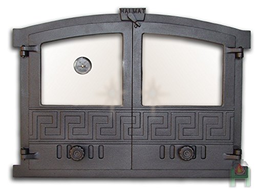 sellon H2004 - Puerta para horno de piedra (hierro fundido, 24 unidades)