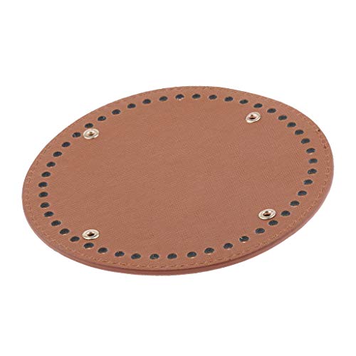 SM SunniMix Bolsa Redonda Tejida a Mano DIY, Accesorios para Almohadillas, Bolsas para Mascotas con Fondo de Asas, Cojín de 15 Cm - marrón, tal como se describe SM SunniMix Bolsa Redonda Tejida a Mano DIY, Accesorios para Almohadillas, Bolsas para Mascotas con Fondo de Asas, Cojín de 15 Cm - marrón, tal como se describe