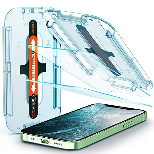 Spigen EZ Fit Protector Pantalla para iPhone 12 Mini - 2 Unidades