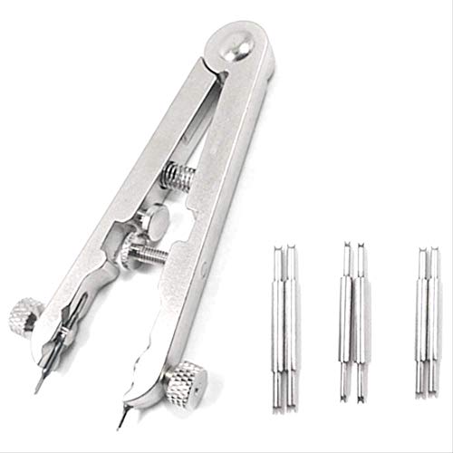 SQSHWL Extractor de Pulsera de Reloj Alicate de Barra de Resorte Herramienta de Ajuste de Correa de Reloj Desmontar Tipo V Retire los alicates de Correa SQSHWL Extractor de Pulsera de Reloj Alicate de Barra de Resorte Herramienta de Ajuste de Correa de Reloj Desmontar Tipo V Retire los alicates de Correa