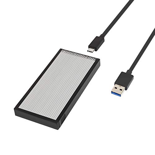 SYBA USB C Dual M.2 B-Key SSD Raid Enclosure Adapter, USB 3.1 Gen 2 Tipo C a Dos M.2 SATA B Key Unidad de Estado sólido Raid Externo Soporte Raid 0, Raid 1, JBOD y Modo Individual SYBA USB C Dual M.2 B-Key SSD Raid Enclosure Adapter, USB 3.1 Gen 2 Tipo C a Dos M.2 SATA B Key Unidad de Estado sólido Raid Externo Soporte Raid 0, Raid 1, JBOD y Modo Individual