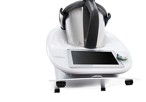 Tabla de deslizamiento para Thermomix® TM5 / TM6 / blanco / metal / de Leckerhelfer Tabla de deslizamiento para Thermomix® TM5 / TM6 / blanco / metal / de Leckerhelfer