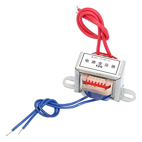 Transformador de potencia AC 12V/24V Voltaje de salida 2W Entrada 220V 50Hz Transformador de potencia único Transformador de núcleo de nailon retardante de llama(12V) Transformador de potencia AC 12V/24V Voltaje de salida 2W Entrada 220V 50Hz Transformador de potencia único Transformador de núcleo de nailon retardante de llama(12V)