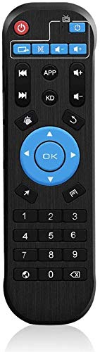 TUREWELL Mando a distancia de repuesto para Android TV Box T9 / T95 / T95 MAX / T95 MAX / Q Plus Box TUREWELL Mando a distancia de repuesto para Android TV Box T9 / T95 / T95 MAX / T95 MAX / Q Plus Box