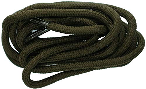 TZ Laces 5mm Cuerda Colorido Cordones de Zapatos las Botas 31 Colores 8 Largos Se Vende En 4 Par Packs - Med Marrón, 240cm TZ Laces 5mm Cuerda Colorido Cordones de Zapatos las Botas 31 Colores 8 Largos Se Vende En 4 Par Packs - Med Marrón, 240cm