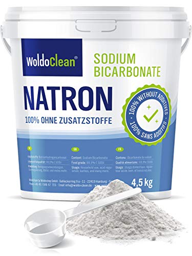 WoldoClean Bicarbonato de Sodio para Limpieza 4.5kg
