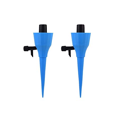 XINXI-YW Conveniente 6pcs automático de riego Picos de riego por Goteo goteros Jardín Micro Sistema de riego, riego de Plantas de Dispositivo Flor de riego Herramientas Decorativo (Color : 2PCS Blue)