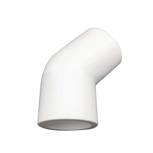 XIZONLIN Tubos Racores Codo, Jardín Agua Tubería Guarnición Plástico PVC 45 Grados Codo Conectores, Dia 75 mm, 1 pcs XIZONLIN Tubos Racores Codo, Jardín Agua Tubería Guarnición Plástico PVC 45 Grados Codo Conectores, Dia 75 mm, 1 pcs