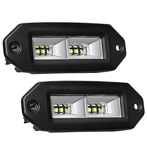 YEEGO Foco Barra LED, Faro LED Tractor Foco LED 12v 40W 3800LM Luces Leds Cree IP67 Impermeable para Coche,Todoterreno,Offroad, 2 años de Garantía