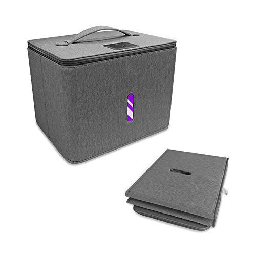 Your Vip Skin - Bolsa Desinfectante ultravioleta de Luz UV – Caja Desinfectante Portátil – esterilizador UV - plegable y ligera – para Teléfonos, Ropa, Maquillaje – Lámpara UV Your Vip Skin - Bolsa Desinfectante ultravioleta de Luz UV – Caja Desinfectante Portátil – esterilizador UV - plegable y ligera – para Teléfonos, Ropa, Maquillaje – Lámpara UV