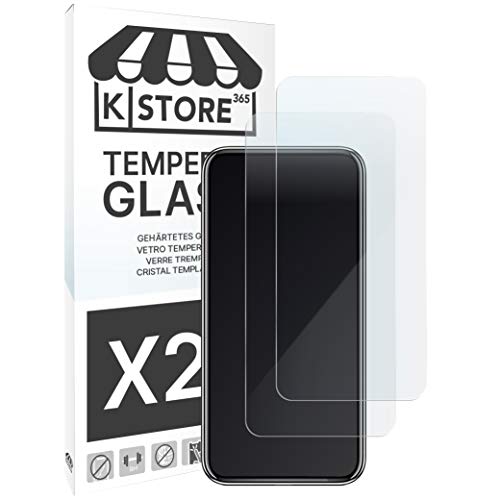 [2 Piezas] Cristal Templado Para Xiaomi MI9 T / MI 9T Pro Protector De Pantalla Vidrio Templado Con [Adhesivo En Todo El Cristal] [9H Dureza] [2.5D Borde Redondeado] Para Xiaomi MI 9 T / MI 9 T Pro