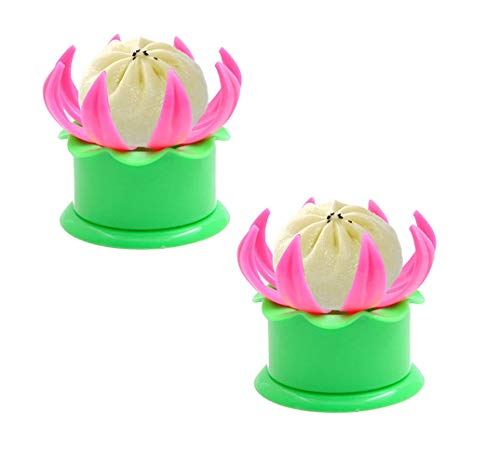 2Pcs Baozi Mould,Style Steamed Buns Stuffed Bun Making Mold Pie Steam Dumpling Maker Pastry, DIY Ravioli Pastry Chinese Style Non-Stick Baking Pastry Tools
